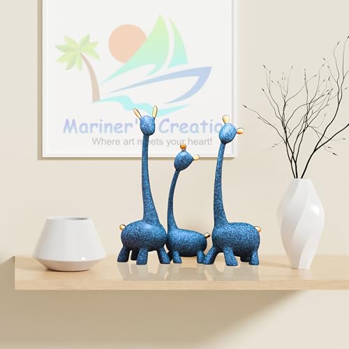 Mariner's Creation Giraffe Home Decor Statue, Animal Figurine Sculpture for Living Home/Office, Dinning Table,Table Decoration, Home Decorations for Living Room Dining Room Coffee Table Centerpiece. - Image 2