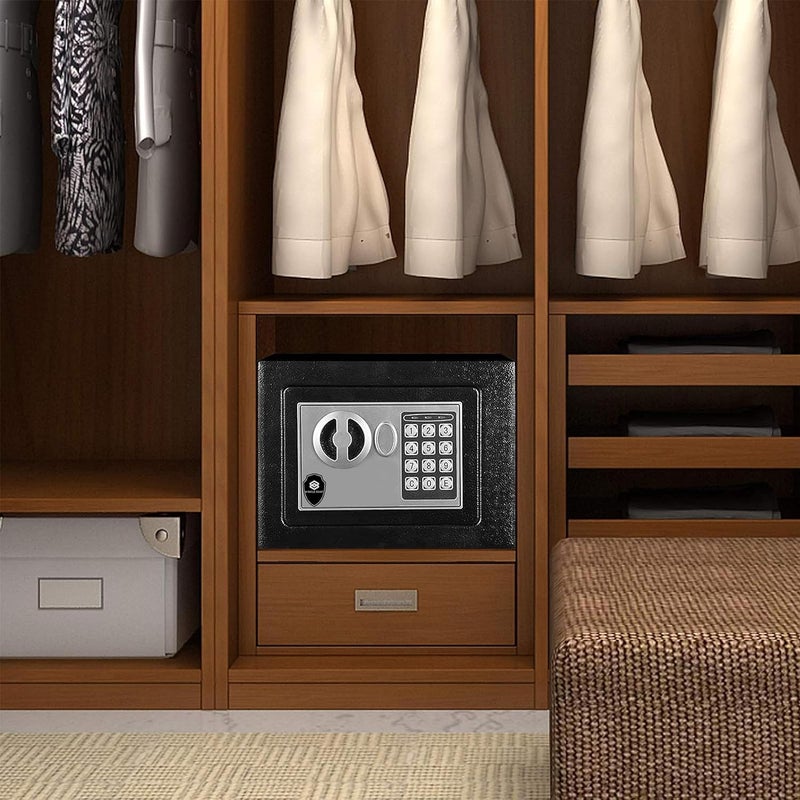 HELLARO Digital safe with electonic keypad locker for Home 06 litres Color May Vary - Image 3