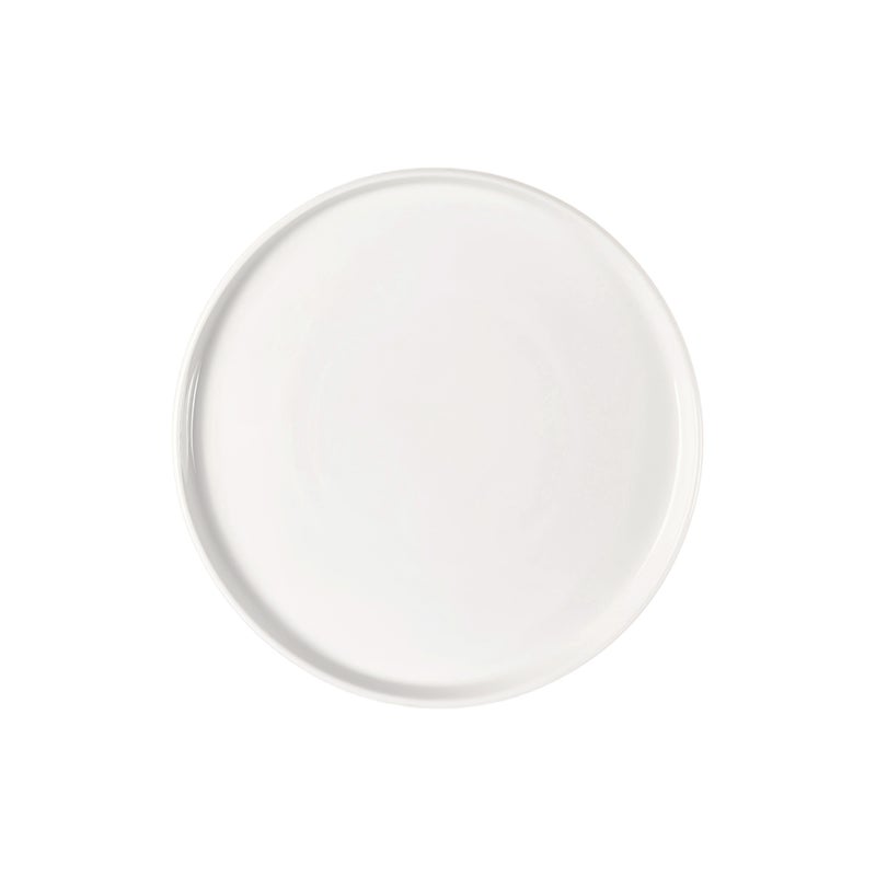 Cuisine Art EFE 8-Inch Bone China Side Plate - Premium White Dessert & Snack Plate, Chip-Resistant Small Plate for Starters, Salad, Snacks & Daily Use, Elegant Tableware for Home & Restaurants - Image 1