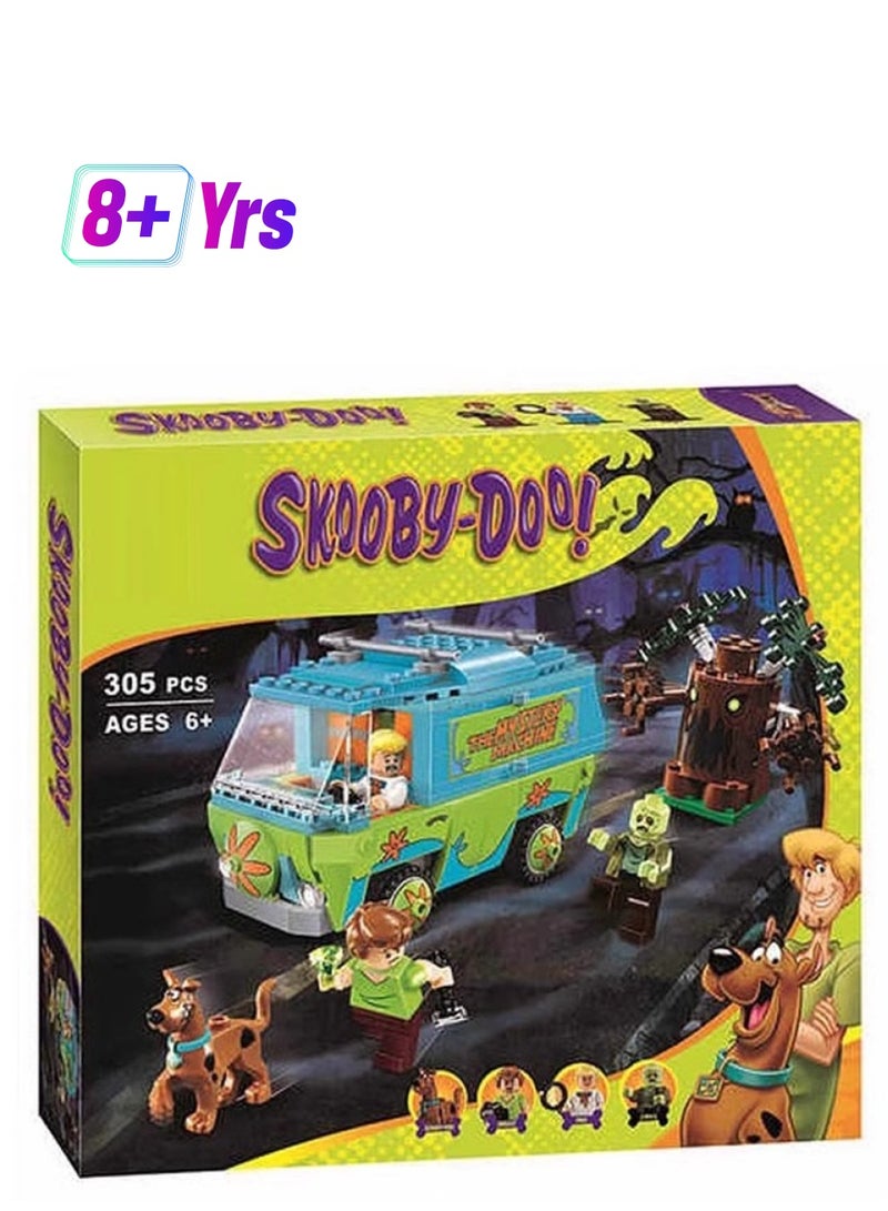 Scooby-Doo Mystery Bus Building Brick Set  - Image 1