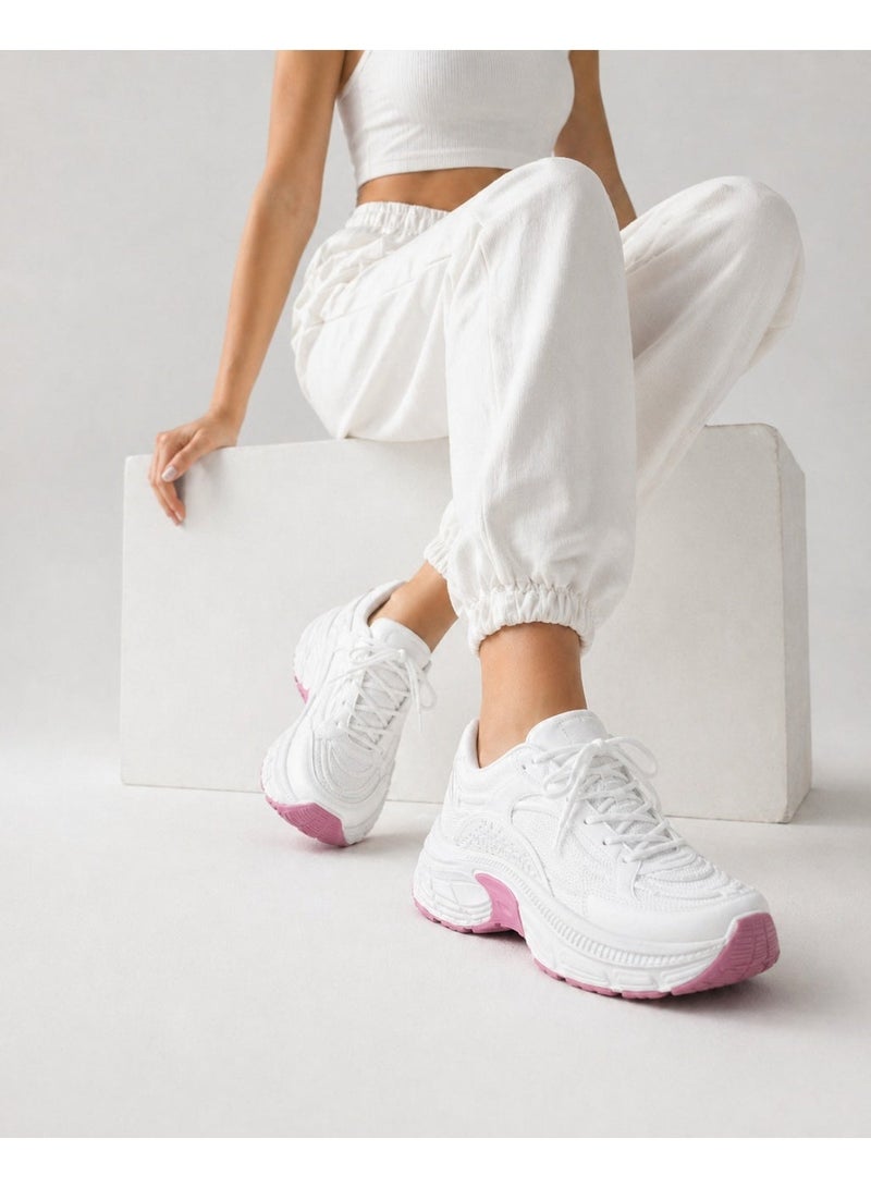 Women's comfortable sneakers – lightweight, modern design, suitable for everyday walking and running, flexible soft sole with a stylish casual look 5002 - Image 1