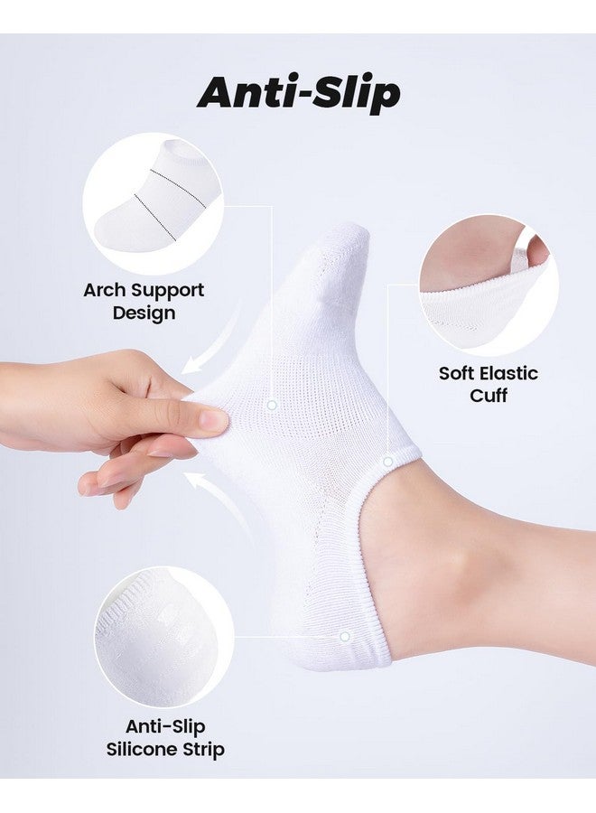 IDEGG No Show Socks Womens and Men Low Cut Ankle Short Anti-slid Athletic Running Novelty Casual Invisible Liner Socks - Image 3