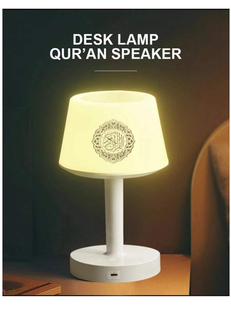 Holy Quran desk lamp with smart LED touch Bluetooth speaker - Image 2