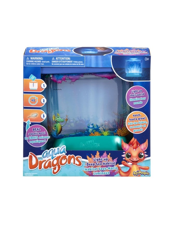 Goliath Animagic Aqua Dragons Light-Up Deep Sea Habitat | Build an Aquatic Ecosystem, Watch Prehistoric Pets Hatch & Grow Science Kit | Ages 6+ (Packaging may vary)  - Image 1
