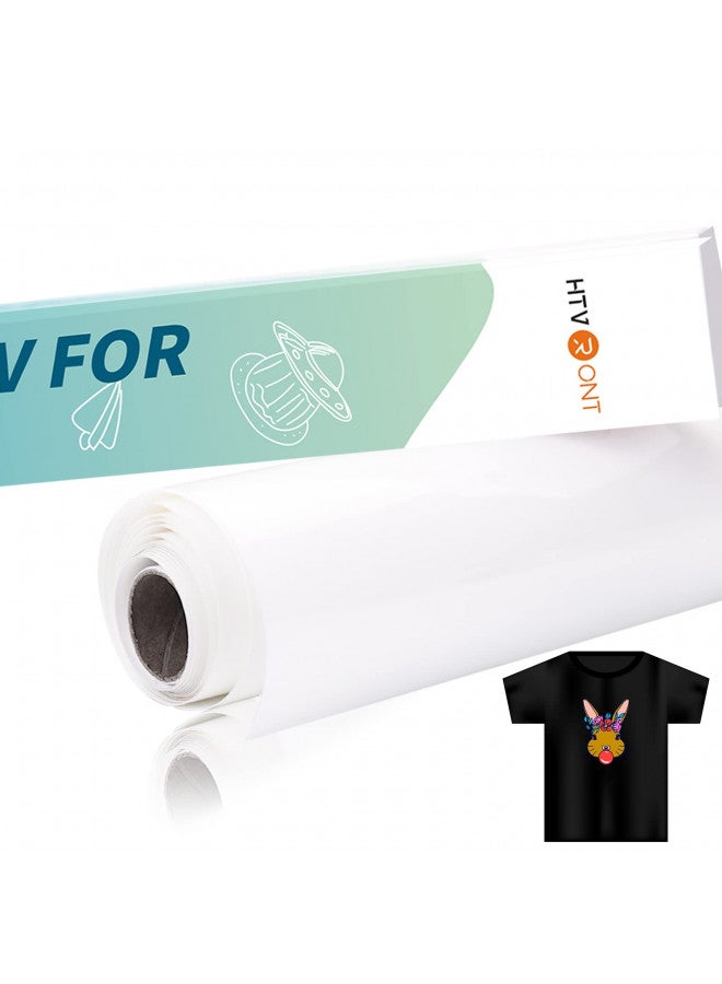 HTVRONT نقل حراري للأقمشة الداكنة/الأقمشة الفاتحة - فينيل نقل حراري غير لامع 12" X 5FT - فراغات نقل حراري للقمصان/الحقيبة/القبعة/الوسادة - Image 1