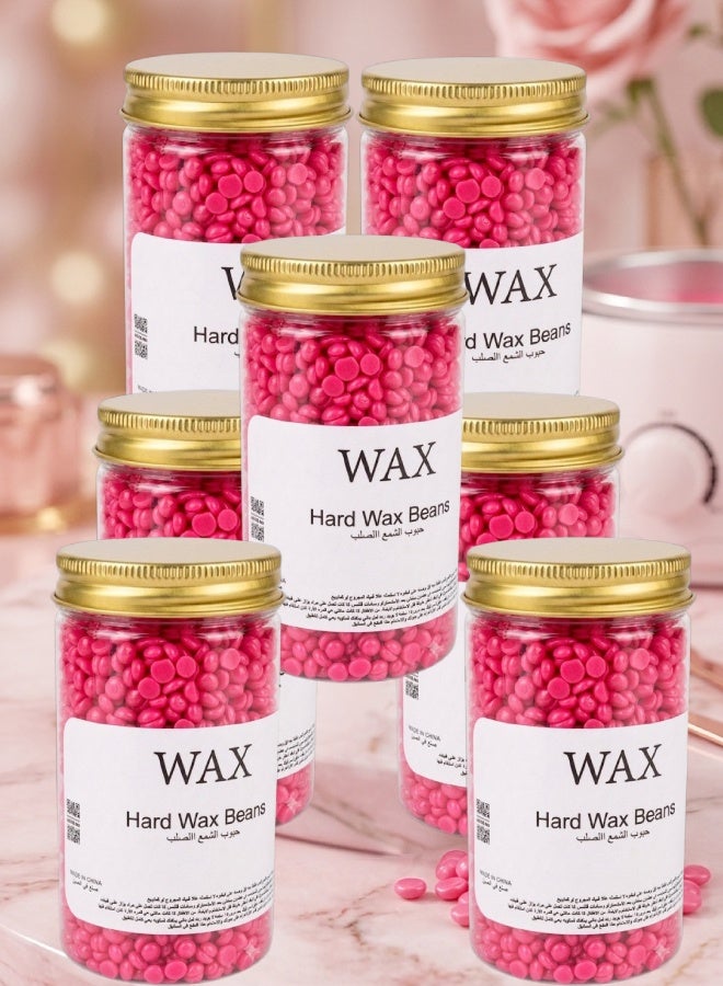 Wax 7 Pieces Hard Wax Beans Pink - Image 1