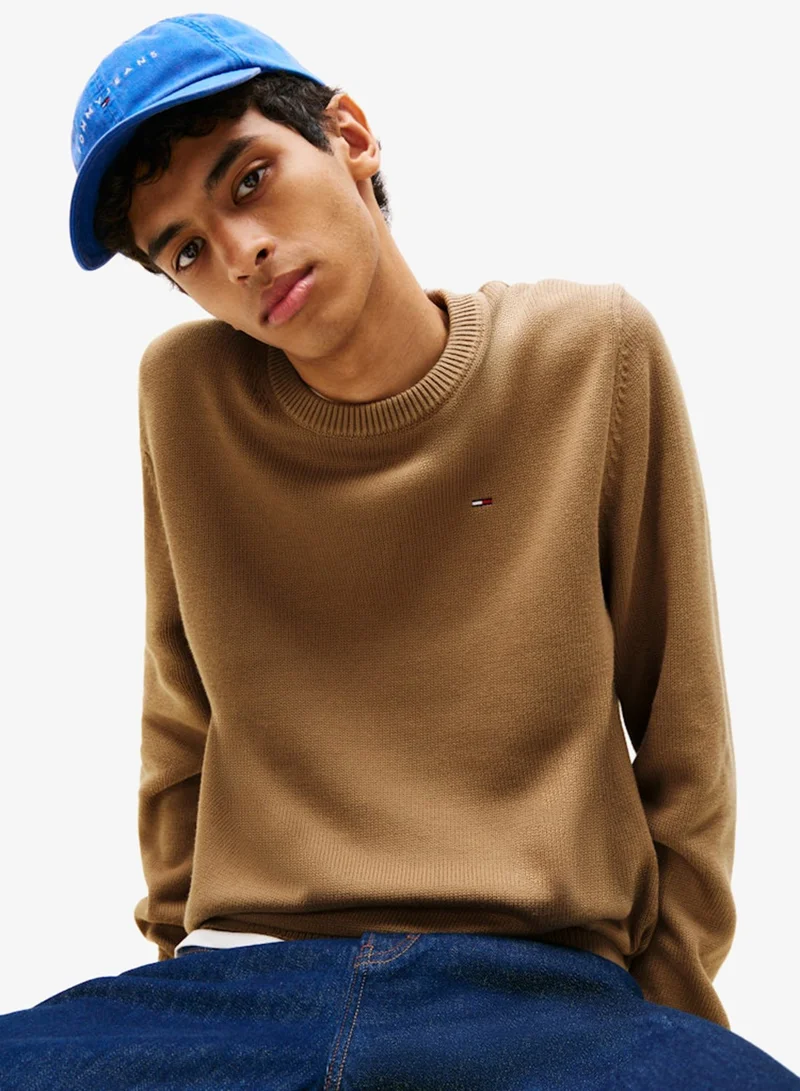 TOMMY JEANS Essential Slim Fit Pullover Sweater