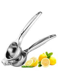 Lemon Squeezer Manual Easy Use Lime Lemon Orange Pomegranate Grape Watermelon Juice Squeezer Premium Quality Stainless Steel Citrus Juice Hand Press 6 CM
