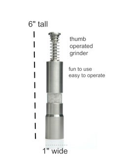Spaceshoop Elegant and High Quality Hand Pepper Grinder - Preparing Ground Pepper With Easy and Accurate - Perfect for Home and Restaurant Use (1pcs)  - Image 3