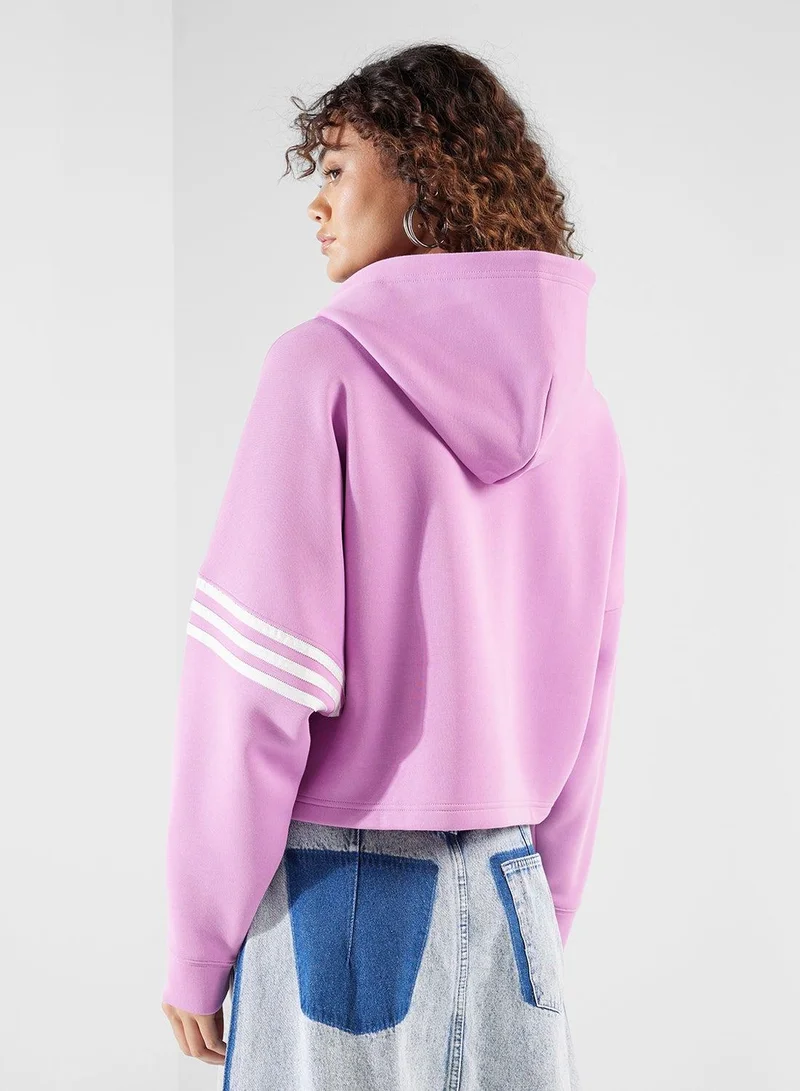 Adidas NEUCL HOODIE Purple Originals Women SWEATSHIRTS