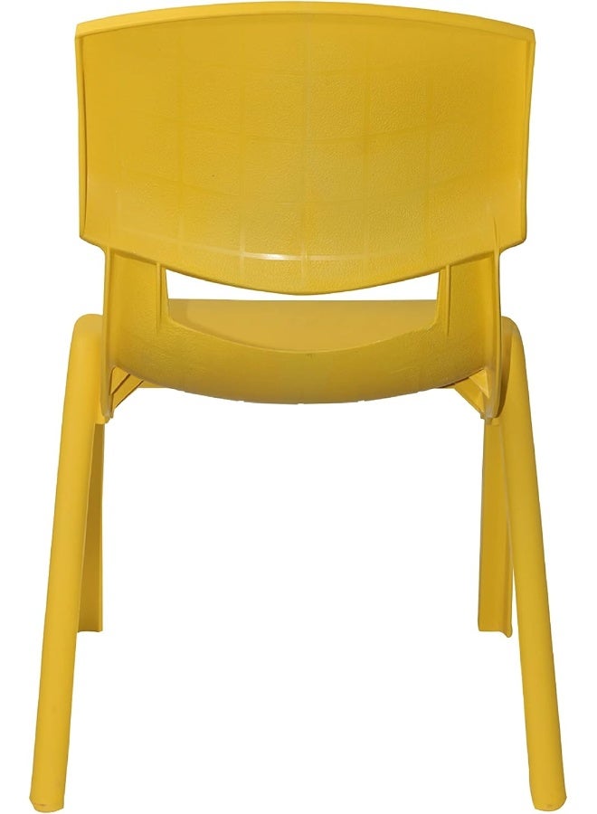 ESQUBE Esqube Baby Chair Kids Plastic School Study Chair Yellow Color  - Image 5