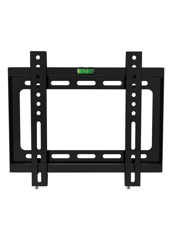 Skill Tech SH 40F Fixed TV Wall Mount Bracket for 12-43 Inch LED/LCD Screens, VESA 200x200, Slim 30mm Profile, Max Load 30kg – Black  - Image 1