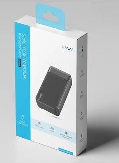 Pawa Sturdy 30000mAh Powerbank PD20W With Digital LED Display - Simultaneous Charging for Smartphones, Tablets and more Electronic Gadgets  / Fast Charging / Smart & Intelligent Protection / Safe & Reliable / Lightweight & Portable / High Capacity Battery - Black  - Image 4