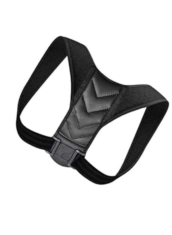 Posture Corrector Brace Invisible Back Support for Men Women Medium Black Trim Fit Daily - Image 1