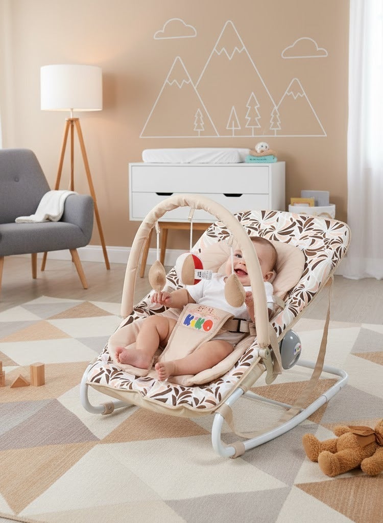 كيكو مقعد طفل هزاز مع ألعاب - Image 2