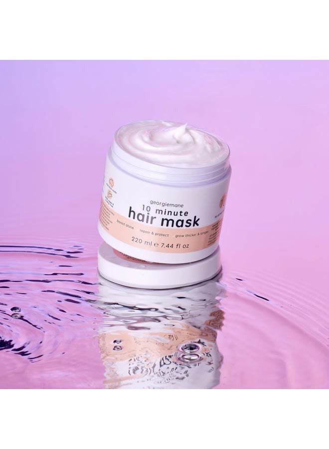 Georgiemane 10 Minute Hair Mask 7.44 fl oz - Image 3