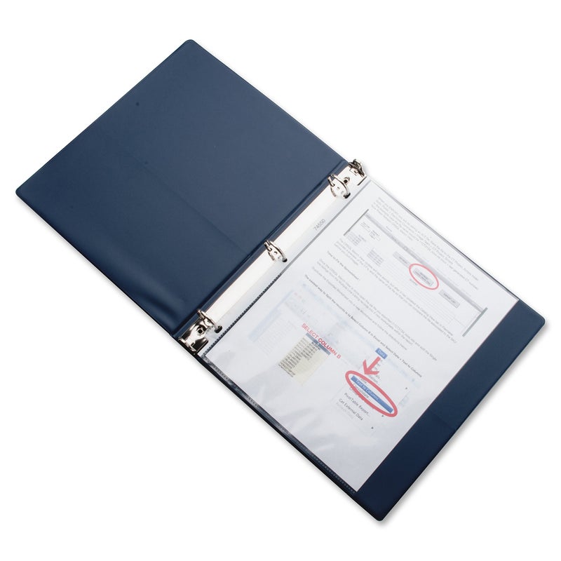 Business Source, BSN74550, Top-Loading Poly Sheet Protectors, 100 / Box, Clear - Image 2