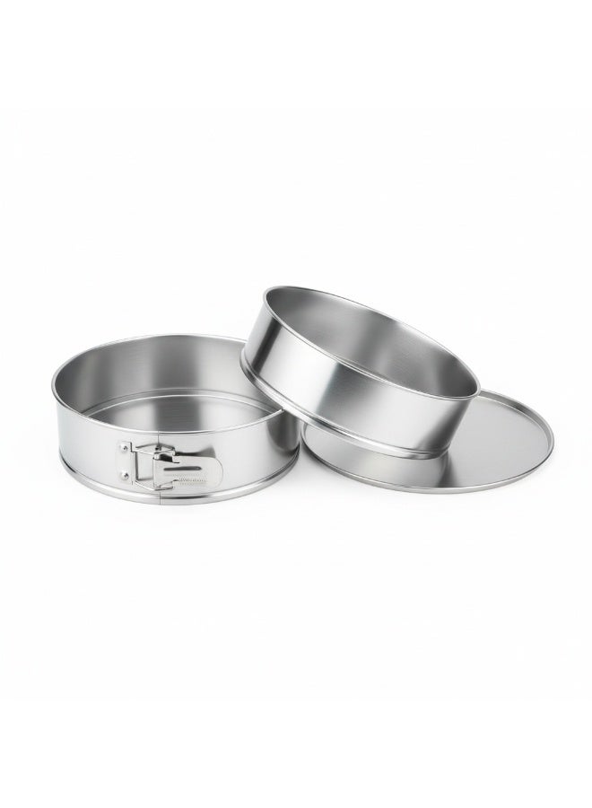 GUARDINI Professional Springform Cake Pan with 2 Interchangeable Bases - 24cm | Non-Stick Baking Tin, Made in Italy - Image 1