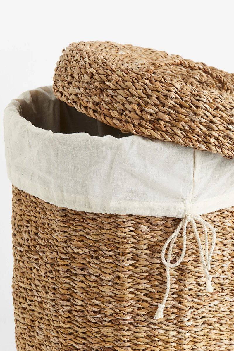 اتش اند ام Seagrass laundry basket