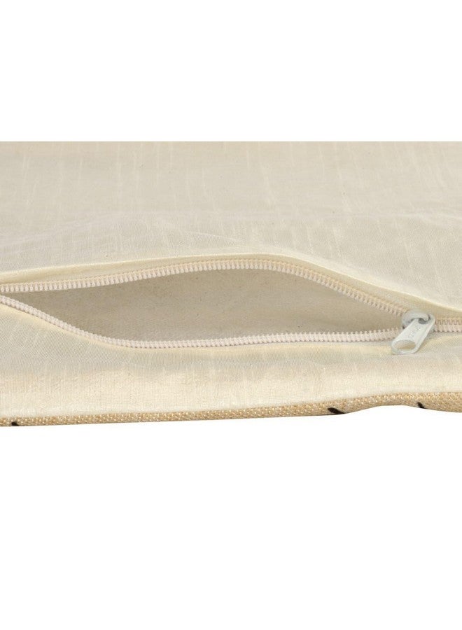 AEROHAVEN™ Set of 5 Decorative Hand Made Velvet Throw/Pillow Cushion Covers - CC-38 (Multicolor, 18 inch x 18 inch) - Image 5