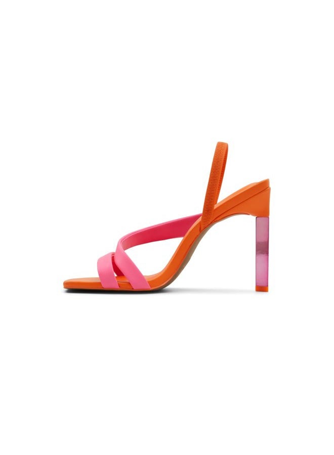 CALL IT SPRING صندل كعب نسائي من كول إت سبرينغ، وردي زاهي، 6.5 - Image 1