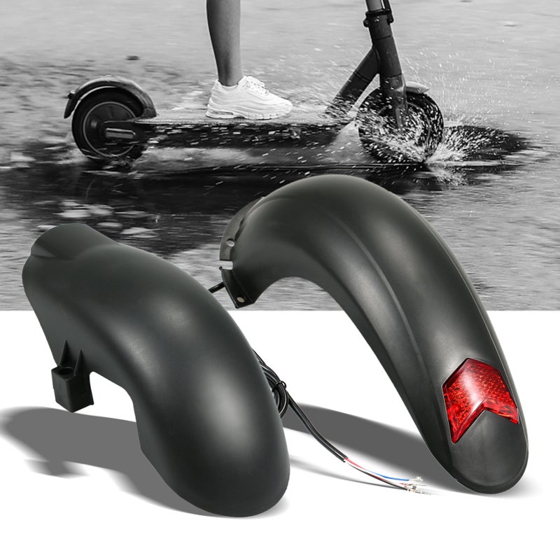 10in Electric Scooter Front Tire Guard Rear Tire Guard Front Rear Mud Guard Set Mudguard Fender for Kugoo M4 Kick Scooter - Image 3