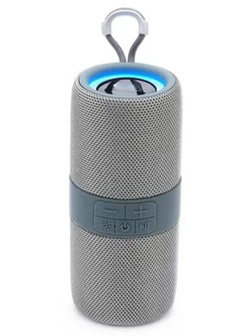 مكبر صوت بلوتوث لاسلكي محمول TG-671، صوت ستيريو ثلاثي الأبعاد مع مضخم صوت جهير قوي، مكبر صوت خارجي قابل لإعادة الشحن مع راديو FM، منفذ USB، مدخل AUX، أضواء LED، وتقنية الاقتران اللاسلكي TWS - Image 4