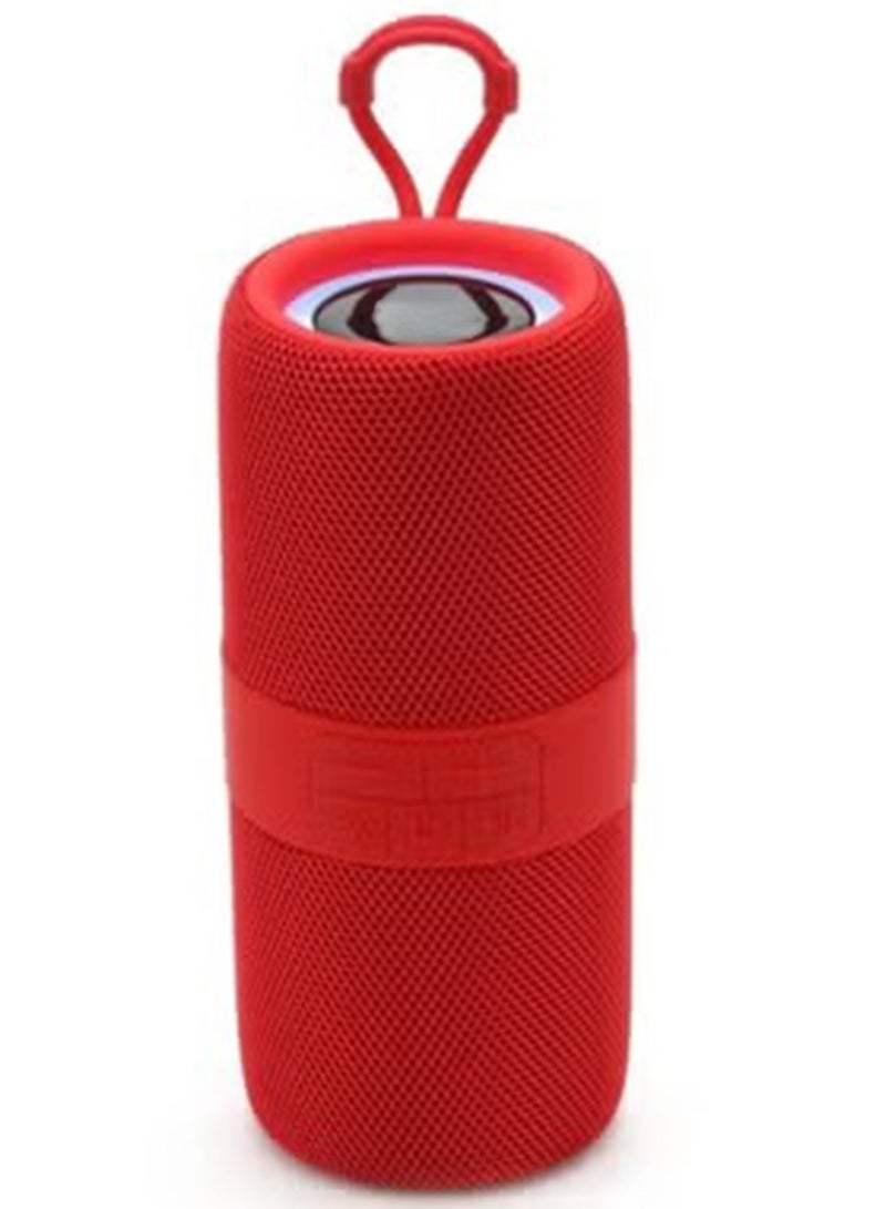 مكبر صوت بلوتوث لاسلكي محمول TG-671، صوت ستيريو ثلاثي الأبعاد مع مضخم صوت جهير قوي، مكبر صوت خارجي قابل لإعادة الشحن مع راديو FM، منفذ USB، مدخل AUX، أضواء LED، وتقنية الاقتران اللاسلكي TWS - Image 2