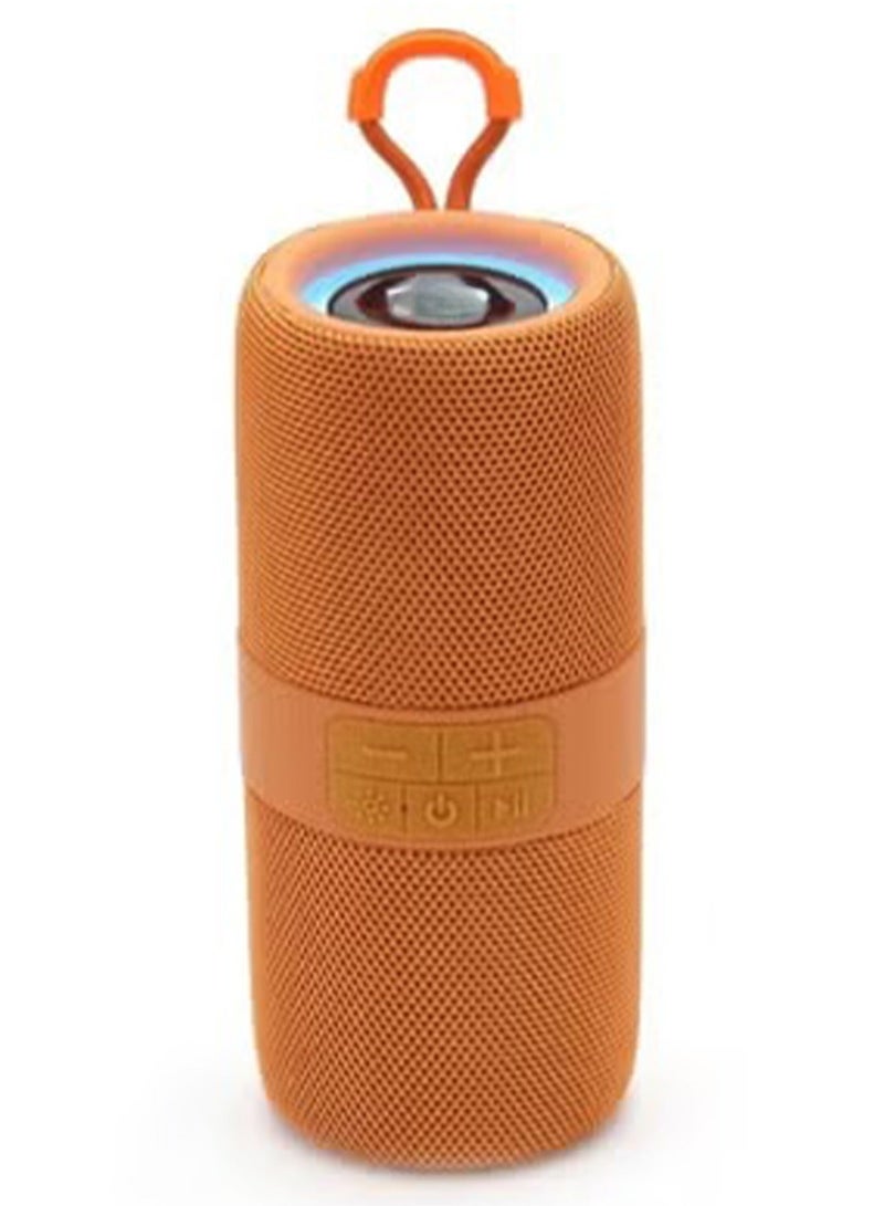 مكبر صوت بلوتوث لاسلكي محمول TG-671، صوت ستيريو ثلاثي الأبعاد مع مضخم صوت جهير قوي، مكبر صوت خارجي قابل لإعادة الشحن مع راديو FM، منفذ USB، مدخل AUX، أضواء LED، وتقنية الاقتران اللاسلكي TWS - Image 3