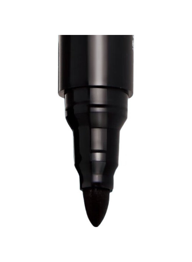 GENVANA Jinwanian Marker Pen, Single-Tip Oil-Based, Logistics-Specific Pen - Black (Pack Of 10) G-0902 - Image 3