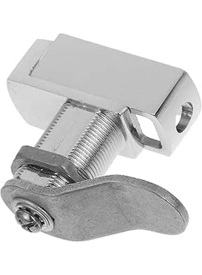 Zinc Alloy Thumb Operated Camper Storage Door Lock Latch 50x70x20mm for Cabinet Drawer Security - Image 1