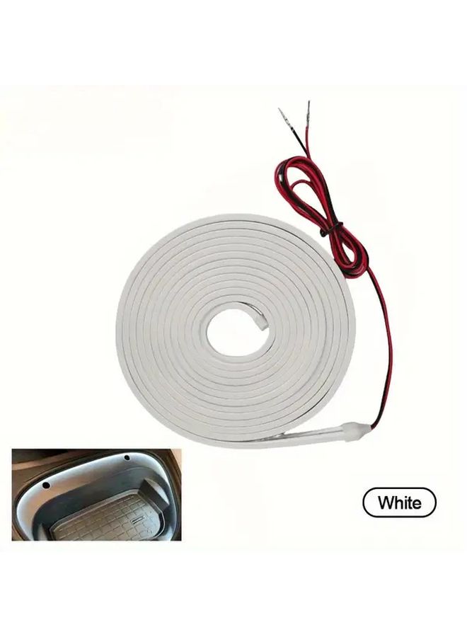 Warm White LED Trunk Neon Decorative Light Strip 12V Ambient Lighting For Romantic Atmosphere - Image 5