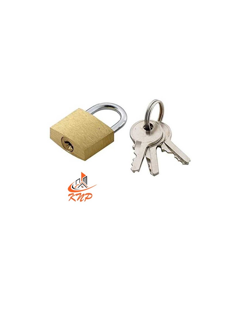 KNP Brass Padlock 20MM - Image 2