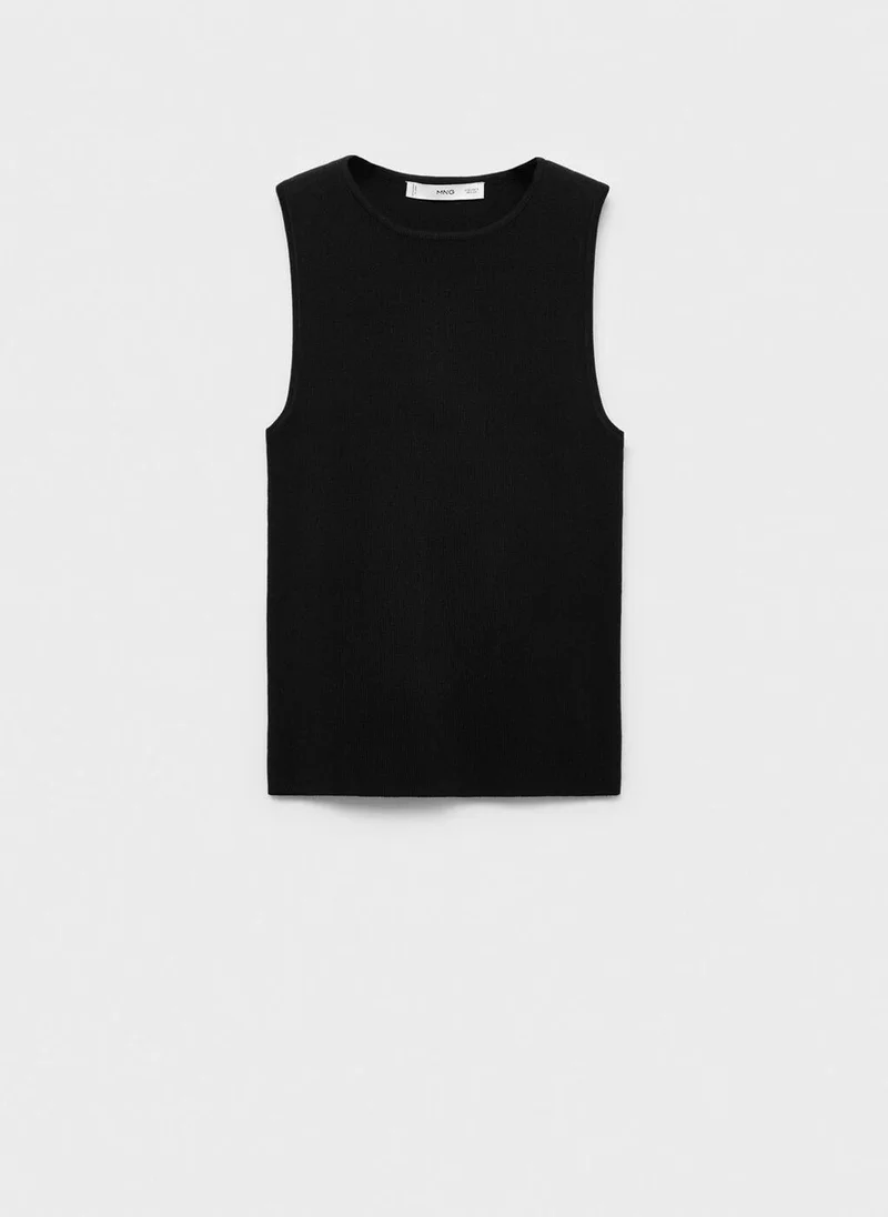 MANGO  Fine-knit top for Women | Best Price UAE