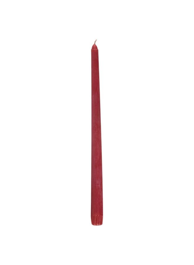 CANDLE-LITE 12-Piece Taper Candles Crimson 12inch - Image 2