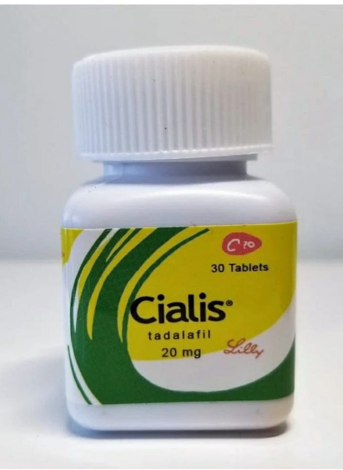 Cialis - Cialis Tadalafil 20mg 30 Tablets - Image 1