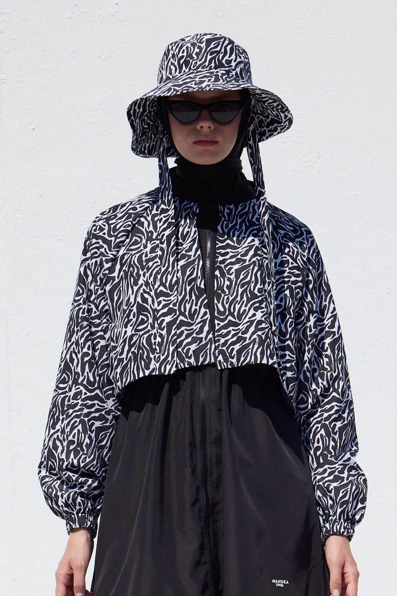 Manuka Tie Bucket Hat Zebra