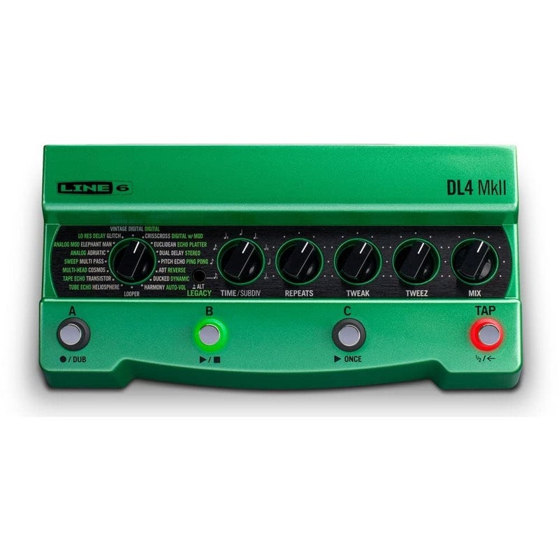 Line 6 DL4 MKII Delay Modeler Green