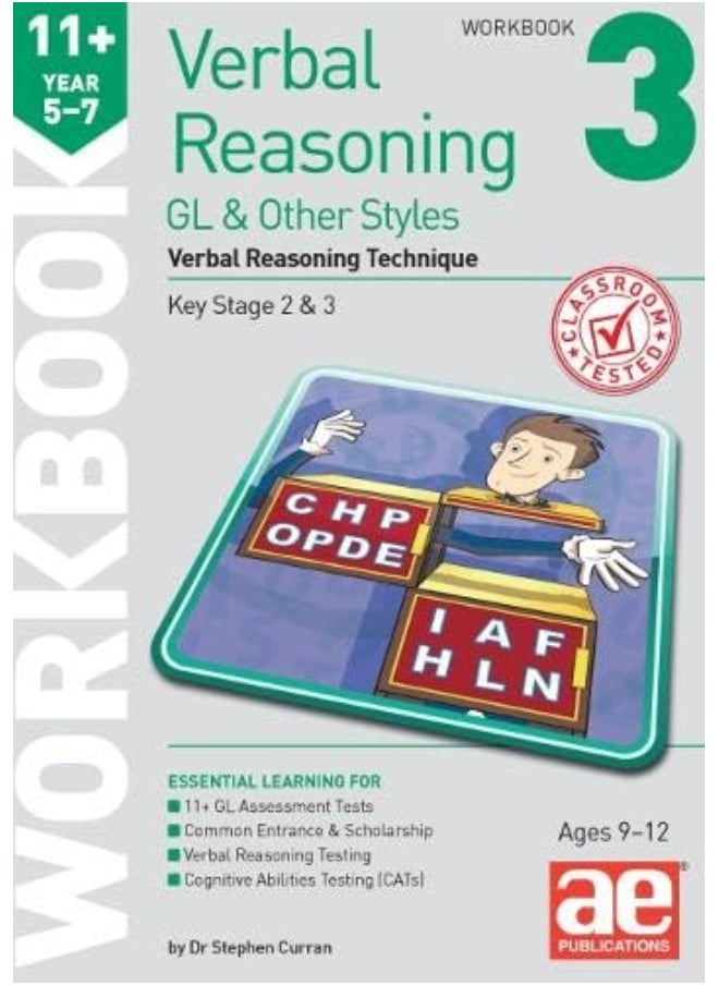 null - 11+ Verbal Reasoning Year 5-7 GL & Other Styles Workbook 3: Verbal Reasoning Technique - Image 1