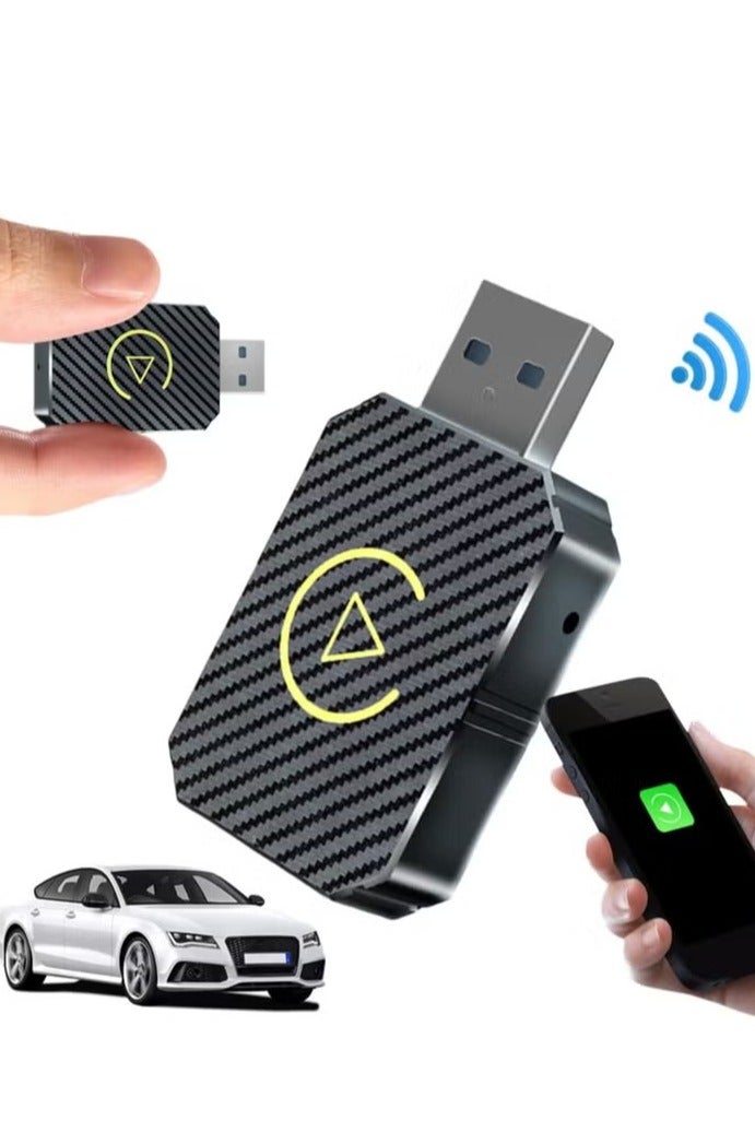 2 in 1 Wireless CarPlay Adapter Mini Box with Bluetooth 5.0 and WiFi for Wired CarPlay Auto Cars - Image 5