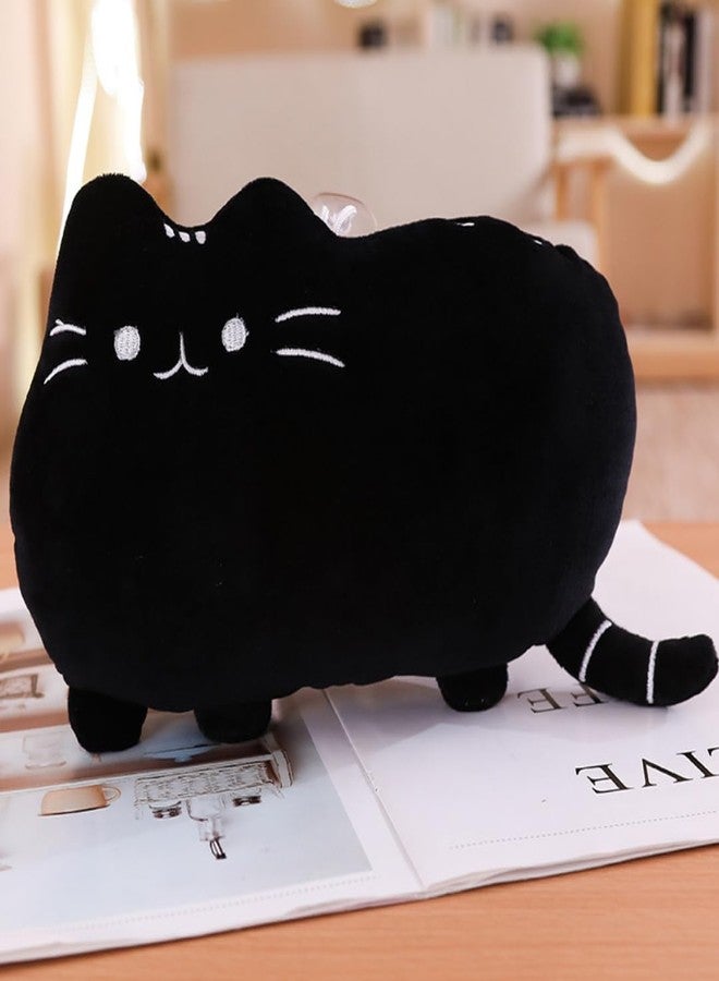 TechMax Solution Cute Black Cat Kawaii Pillow Plush Toy - Image 2
