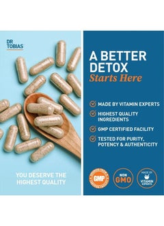 Dr. Tobias Lung Health, Lung Support Supplement with Vitamin C, Butterbur, Quercetin & Bromelain, Lung Cleanse & Detox Formula for Bronchial & Respiratory System, Non-GMO, 60 Capsules, 60 Servings  - Image 5