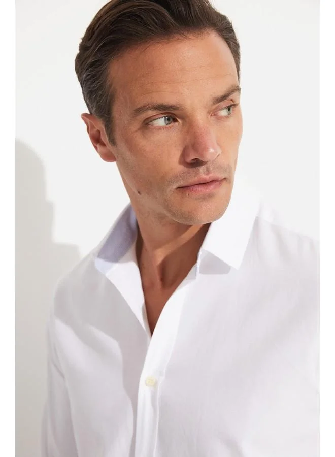 JUNE June Men's Regular Fit 100% Cotton Oxford Shirt