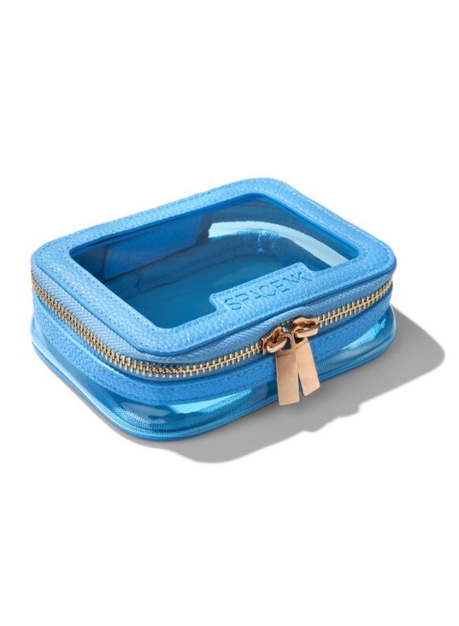 سبيس ان كي Space NK حقيبة سفر صغيرة - لون أزرق (Poolside Blue) - Image 3