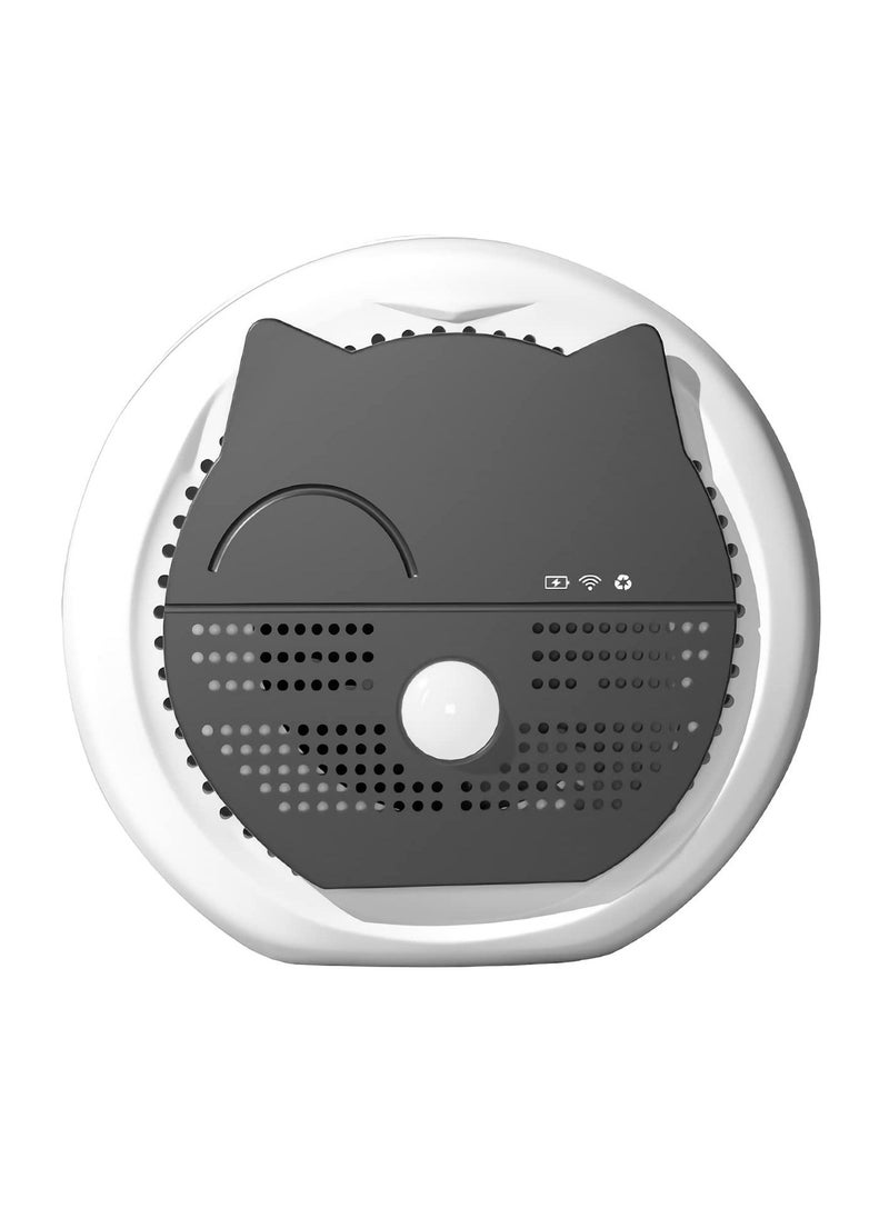 Excefore - Smart Pet Smell Deodorizer, Litter Box Odor Eliminator, Auto On/Off, Rechargeable Dust-Free Litter Genie for Cat Litter Box, Bathroom Wardrobe and Small Area - Image 1