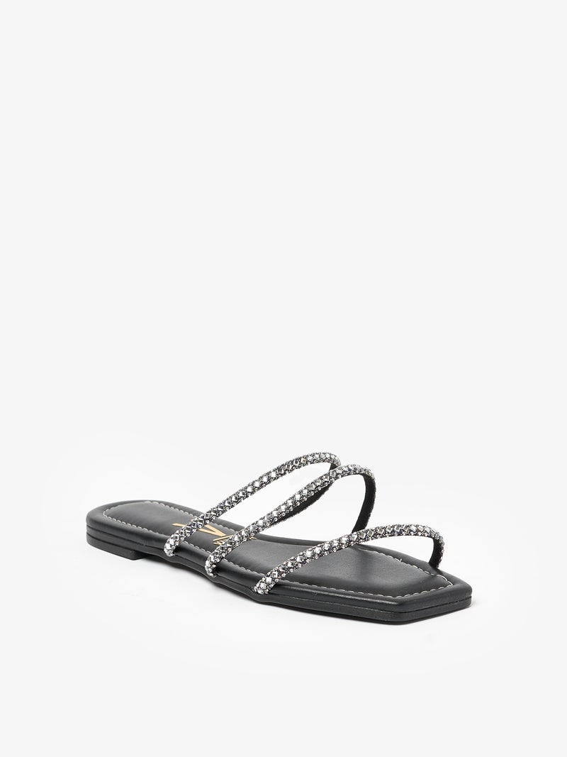 VIZZANO Block Heel Sandals for Women – Stylish Ladies Heels Sandals for Everyday Wear - Image 2