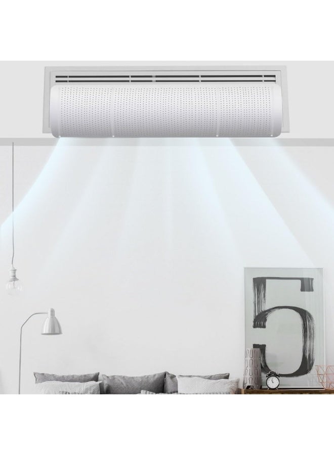 جيه زد اس عاكس هواء مكيف الهواء JZS، عاكس هواء مكيف الهواء المضاد للنفخ المباشر، عاكس هواء فتحة مكيف الهواء السقفي - مناسب للتكييف المركزي المنزلي - Image 5