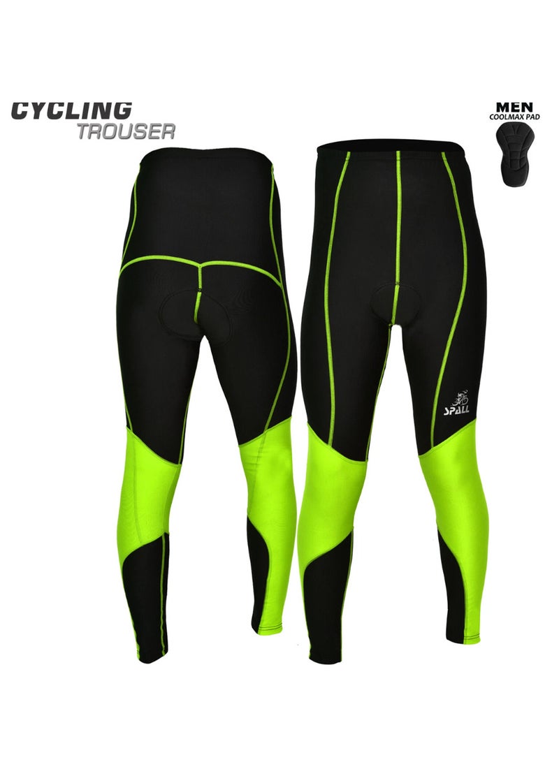 Spall Men'S Long Cycling Pants Trouser Bike Pants Tights Legging With 4D Sponge Padded - Image 1