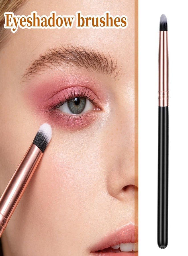 Fyntave 8 PCS Eyeliner Smudge Brush Pointed Pencil Stick Set, Soft Eyeshadow Applicators Blending Brushs Precise Eyeshadows Smudges Brushs Small Eyeshadow Brush for Eye Shadow Eyeliner Smudge Blending - Image 4