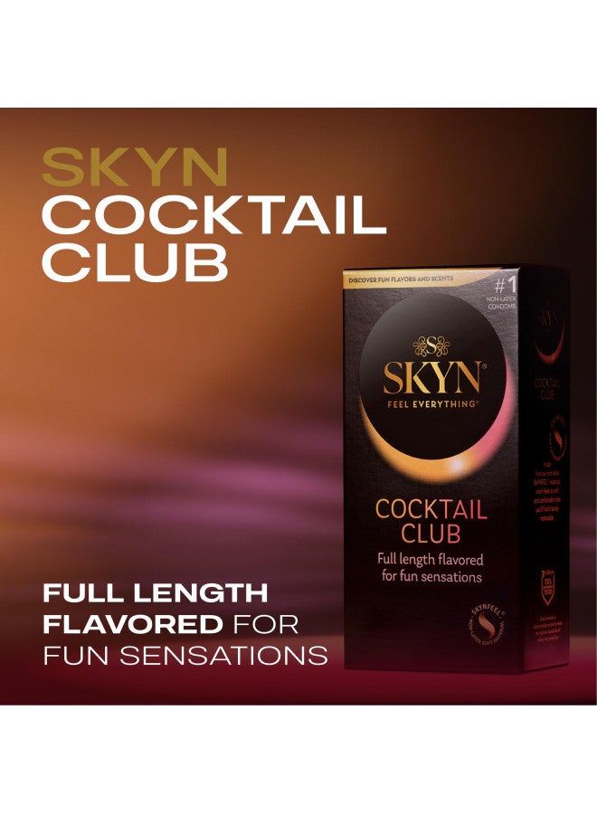 SKYN SKYN Cocktail Club Premium Flavored Condoms, 10 Count - Image 2
